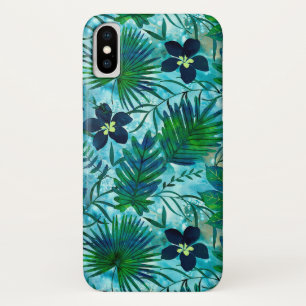 Case-Mate iPhone Case Jardin tropical hawaïen Teal de Nalani