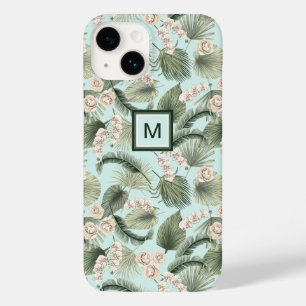 Coque Case-Mate iPhone Jardin tropical Motif orchidée et palmier