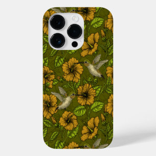 Coque Case-Mate iPhone Jardin tropical nocturne jaune et vert