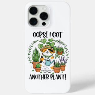 Coque Case-Mate iPhone Jardinage Plantation Chat Oups J'Ai Encore Une Pla