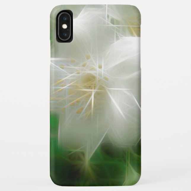 Coques Case-Mate iPhone Jasmine brillante blanche (Dos)