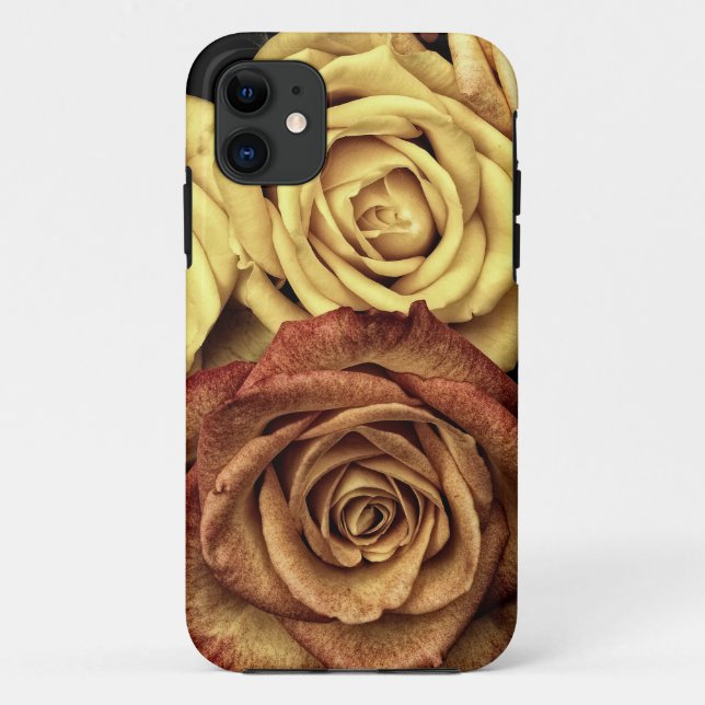 Coques Case-Mate iPhone jaune et rouge rose (Dos)