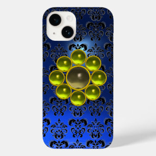 Coque Case-Mate iPhone JAUNE GRISE EN PIERRE MON Bleu Bleu Bleu Noir Dama
