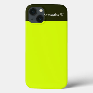 Etui iPhone Case-Mate Jaune néon, haute visibilité