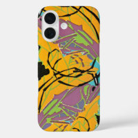 Jazz Pochoir Jardin Grasshoppers Art Déco vintage