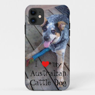 Etui iPhone Case-Mate "Je cas de l'iPhone 5 aime mon chien australien de