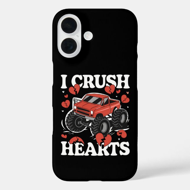 Coques Case-Mate iPhone Je Casse les Cœurs Monstre de la Saint-Valentin (Verso)