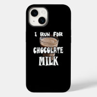 Je cours pour le lait chocolaté Running