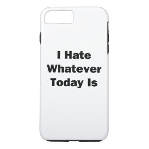 Etui iPhone Case-Mate Je déteste quoi que ce soit aujourd'hui