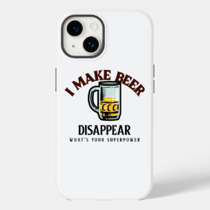Coque Case-Mate iPhone Je fais disparaître la bière Qu'est-ce que votre s