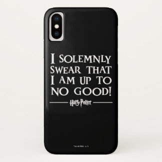 COQUE Case-Mate POUR iPhone JE JURE SOLENNELLEMENT QUE JE N'AI RIEN DE BON EN