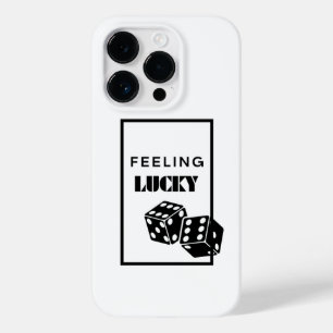Coque Case-Mate iPhone Je me sens chanceuse, fille chanceuse, fille chanc