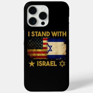 Coque Case-Mate iPhone Je me tiens avec Israël T-shirt Je me tiens avec I