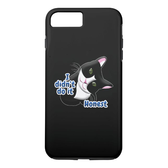 Coques Case-Mate iPhone Je ne l'ai pas fait Chat (Dos)