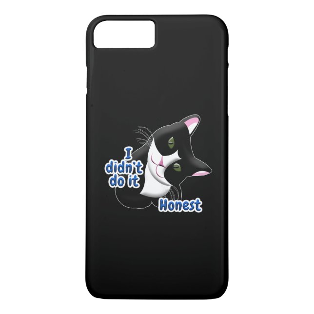 Coques Case-Mate iPhone Je ne l'ai pas fait Chat (Dos)