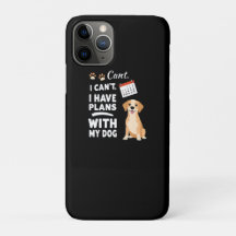 Je ne peux pas, j'ai des projets avec mon chien –