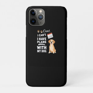 Case-Mate iPhone Case Je ne peux pas, j'ai des projets avec mon chien –