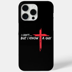 Coque Case-Mate iPhone Je ne peux pas mais je connais un type Jésus Croix