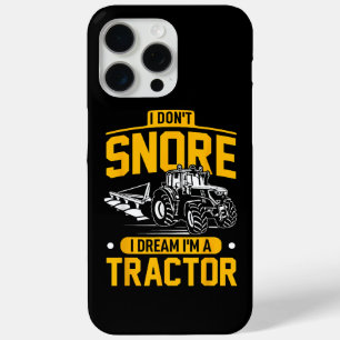 Coque Case-Mate iPhone Je ne ronfle pas Je rêve Je suis un tracteur - Far
