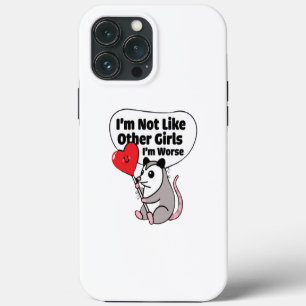 Case-Mate iPhone Case Je ne suis pas comme d'autres filles Je suis pire