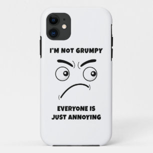 Case-Mate iPhone Case Je ne suis pas grincheux - tout le monde est juste