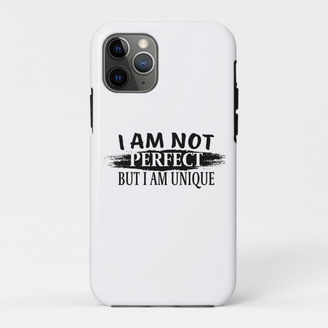 Coques Case-Mate iPhone Je ne suis pas parfait, mais je suis unique (Dos)