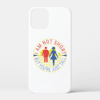 Case-Mate iPhone Case Je ne suis pas petit mais tu es juste grand.
