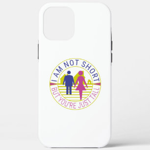 Case-Mate iPhone Case Je ne suis pas petit mais tu es juste grand.
