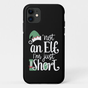 Case-Mate iPhone Case Je ne suis pas un elfe Je ne suis qu'un court Noël