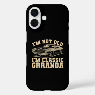 Coque Pour iPhone 16 Je ne suis pas vieux Je suis grand classique
