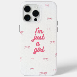 Coque Case-Mate iPhone Je ne suis qu'un cas de téléphone rose fille