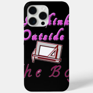 Coque iPhone 15 Pro Max Je pense à l'extérieur de la boîte ZA.