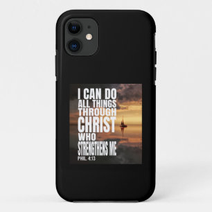 Case-Mate iPhone CASE JE PEUX FAIRE TOUTES CHOSES PAR CHRIST QUI ME FORT