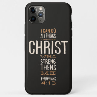 Case-Mate iPhone Case Je Peux Faire Toutes Les Choses À Travers Le Chris