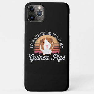 Case-Mate iPhone Case Je préférerais être avec mon rongeur cavé de cocho