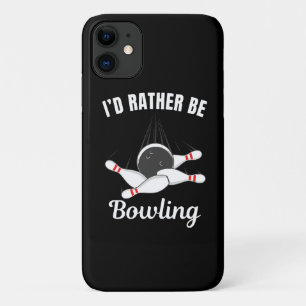 Case-Mate iPhone Case Je préférerais jouer au bowling