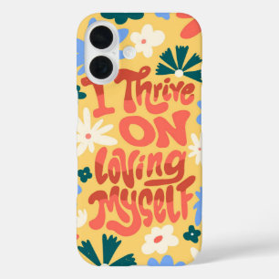 Coque Pour iPhone 16 Je prospère sur l'amour-moi-même - autostère flora