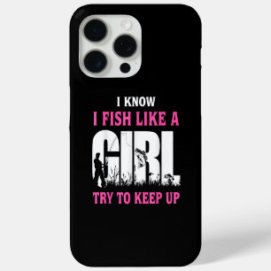 Coque Case-Mate iPhone Je sais que je pêche comme une fille, essayez de s