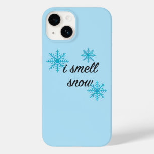 Coque Case-Mate iPhone Je Sens Motif De Flocon De Neige À Neige