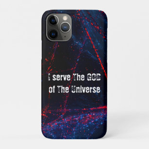 Case-Mate iPhone Case Je sers le Dieu de l'univers