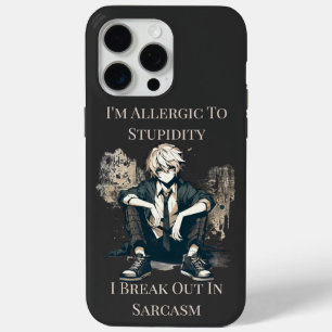 Coque Case-Mate iPhone Je suis allergique à la stupidité, j'éclate de sar