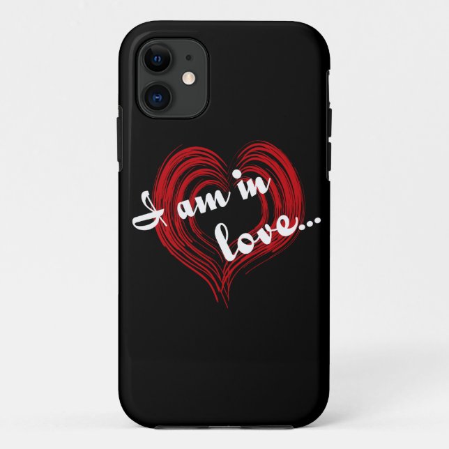 Coques Case-Mate iPhone Je suis amoureux... (Dos)