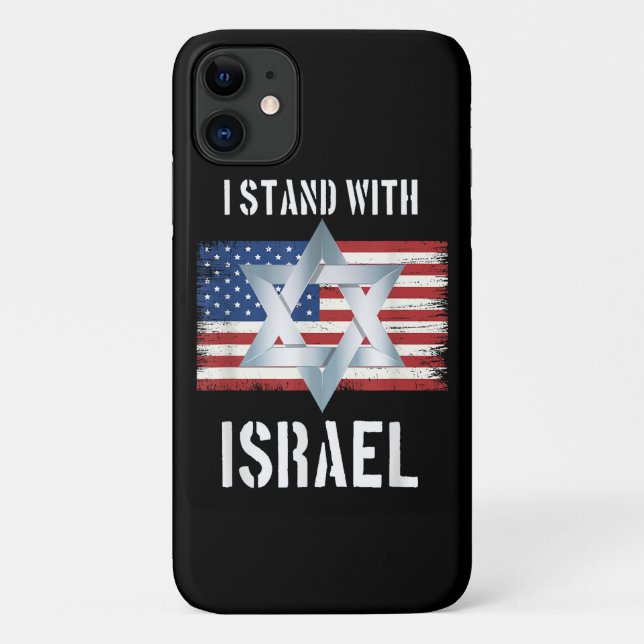 Coques Case-Mate iPhone je suis avec israël (Dos)