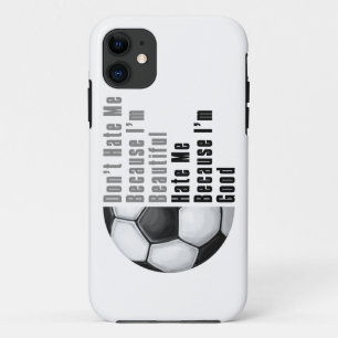 Coque Case-Mate iPhone Je Suis Beau Je Suis Bon Soccer Ball