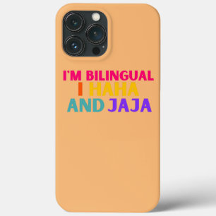 Case-Mate iPhone Case Je suis bilingue I haha et jaja Funny Espagnol