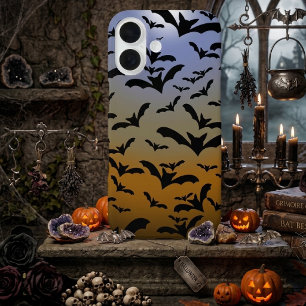 Coque Pour iPhone 16 Je suis devenue folle des chauves-souris noires et