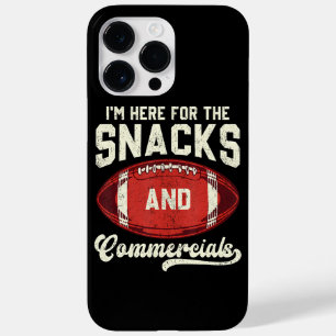 Coque Case-Mate iPhone Je suis ici pour les snacks et les publicités de f