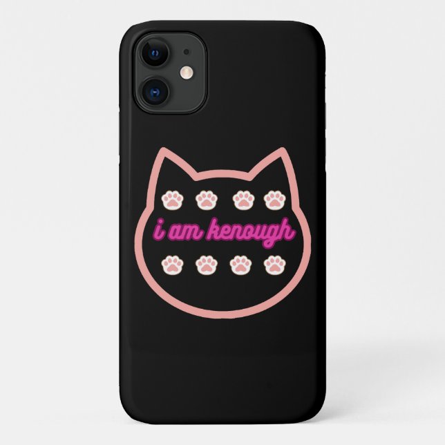 Coques Case-Mate iPhone Je suis kassez t-shert cat (Dos)