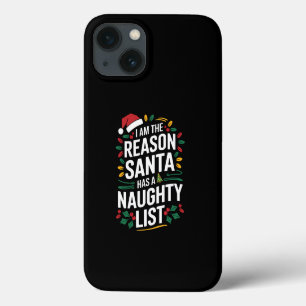 Case-Mate iPhone Case Je suis la raison pour laquelle Santa a une liste