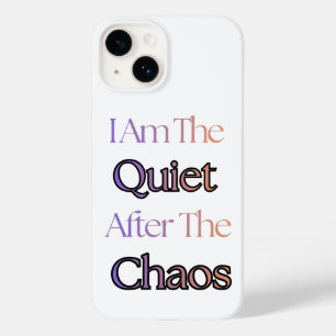 Coque Case-Mate iPhone Je Suis Le Calme Après Le Chaos